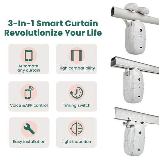 Smart curtain motor